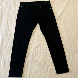 Black Levi Strauss 512 Jeans Slim Fit. Size Is W 34 L 30